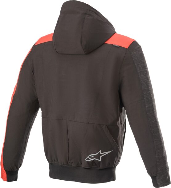 Black & Red Rhod Armored Hoodie Jacket X-Large - Image 2