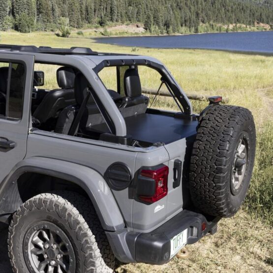Tuffy Deluxe Cargo Enclosure for Jeep Wrangler JL 4-Door w/ Subwoofer - Image 4