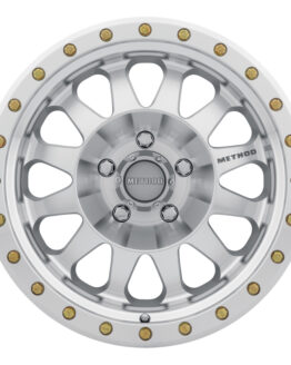 MR304 Double Standard 17x8.5 0mm Offset 5x5.5 108mm CB Machined/Clear Coat Wheel
