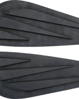 Drag Specialties Gas Tank Knee Pads Black Pair For Pan America 1250