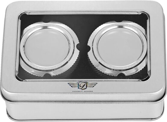 Figurati Designs Front Axle Nut Cover Stainless Steel Smooth Silver - Image 3
