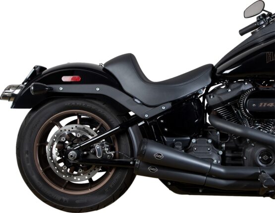Drag Specialties Solo Seat Smooth Black For Harley Low Rider S/ST/FXLR - Image 2