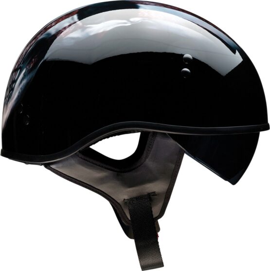 Z1R Vagrant USA Skull Helmet 2XL Black/White/Blue Unisex - Image 3