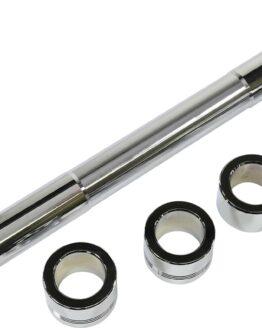 Drag Specialties Front Axle Kit Chrome For Harley Softail Models