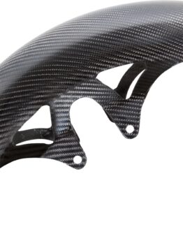 Arlen Ness Pro Sport 19in Carbon Fiber Front Fender Gloss Black For Harley