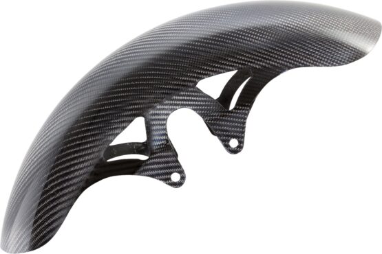 Arlen Ness Pro Sport 19in Carbon Fiber Front Fender Gloss Black For Harley