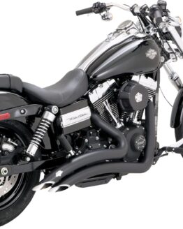 Vance & Hines HD Dyna 06-17 Big Radius 2-2 Black PCX Full System Exhaust