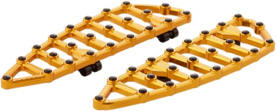Arlen Ness MX Floorboards Gold 06-894 - Image 2