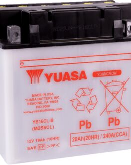 Yuasa YB16CL-B Yumicron 12 Volt Battery