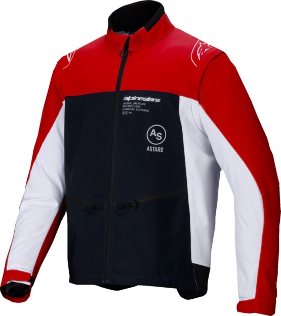 Alpinestars Lite-Dura Softshell Jacket Black/Red/White XL - Image 2