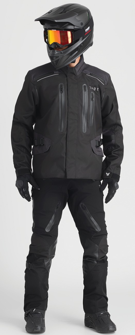 Thor Range Jacket Black Small Men's Waterproof Adventure - Image 3