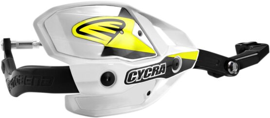 Cycra Probend Ultra Handguards w/HCM Clamp 1-1/8" - White