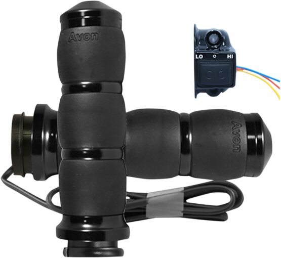 Velvet Air Grips Heated - Black