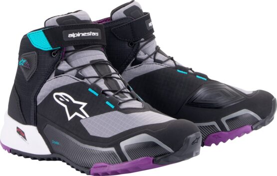 Alpinestars Stella CR-X Drystar Womens Shoes Black/Teal US 9