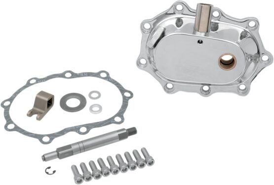 Drag Specialties Chrome Kick Start Cover Kit For Harley-Davidson