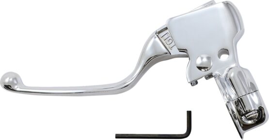 Drag Specialties Chrome Clutch Lever Assembly For Harley Softail ABS