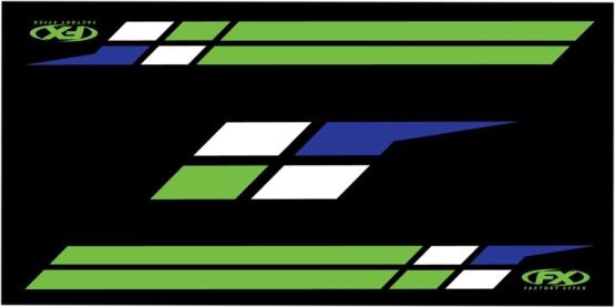 Factory Effex Kawasaki Door Mat Green 4x2 ft