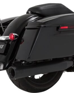 Eliminator 400 Dual Slip On Exhaust - Black