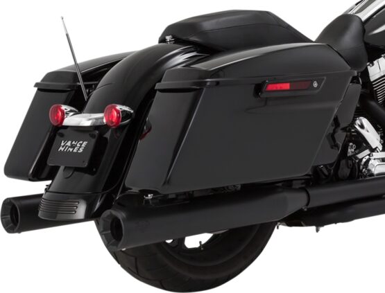 Eliminator 400 Dual Slip On Exhaust - Black