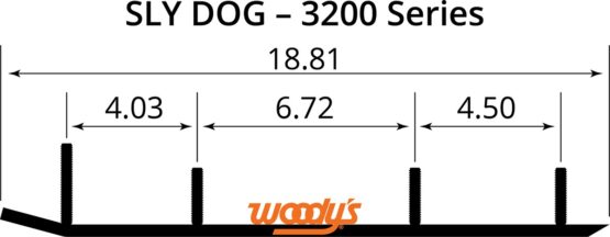 6" Trail Blazer IV Slydog Carbide Runner - Image 2