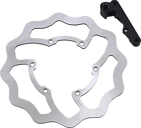 Oversize Wave Solid Brake Rotor Kit