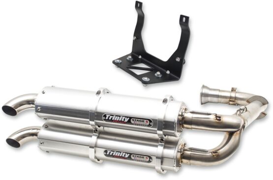 Stage 5 Full Exhaust - Brushed Mufflers