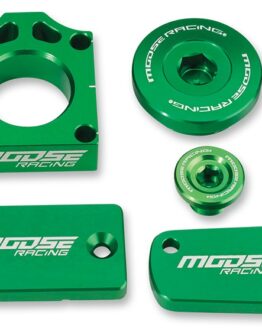 Green Bling Pack by Moose Fits 11-18 Kawasaki KX250F 09-18 KX450F