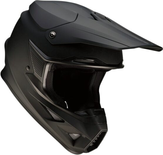 F.I. Solid MIPS Full Face Offroad Helmet Matte Black Medium - Image 2