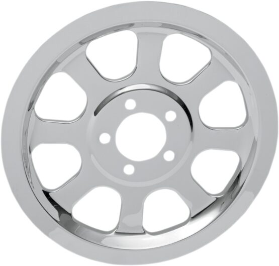 Drag Specialties Chrome Rear Pulley Insert 70T For Harley-Davidson Softail