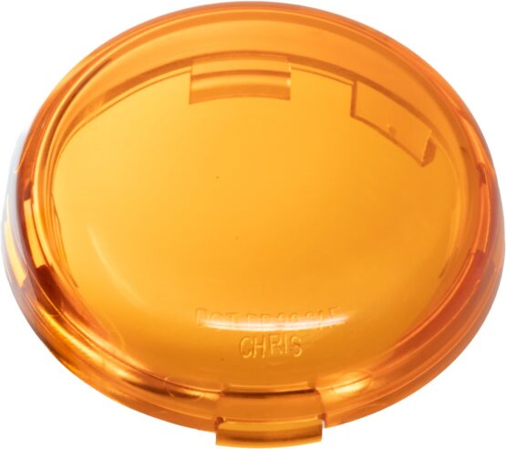 Amber 2" Bullet Style Turn Signal Lenses - Pair - Image 2
