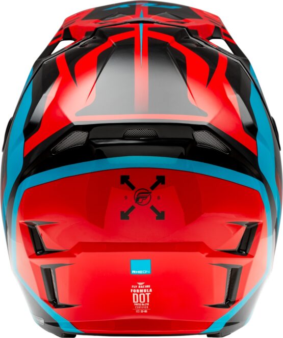 Fly Racing Formula CP Krypton Helmet Red/Black/Blue Small - Image 2