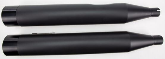 All Black Comp S Slip On Exhaust Mufflers - Image 2