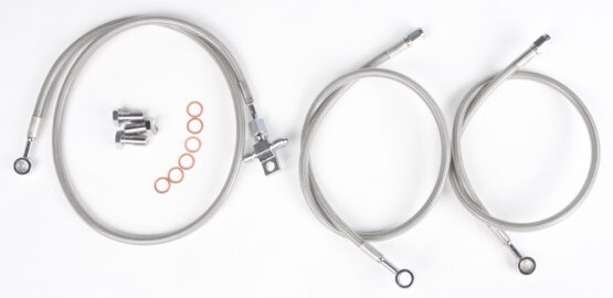 Front Brakeline Kit +2" Silver