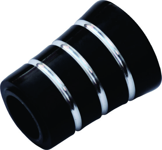 Accutronix Heel Shift Eliminator Black Grooved Harley-Davidson Models - Image 2