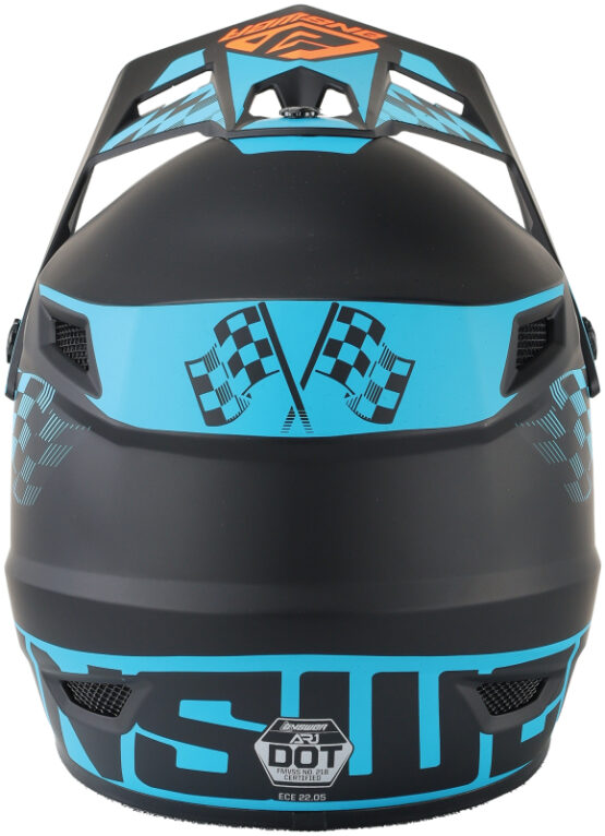 Answer AR1 Sweep Helmet Black/Astana/Orange Y-M - Image 2
