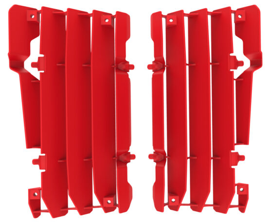 Radiator Louver Cover Red