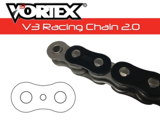 Vortex Racing V3 2.0 520RX3-180 X-Ring Chain Black 180 Links