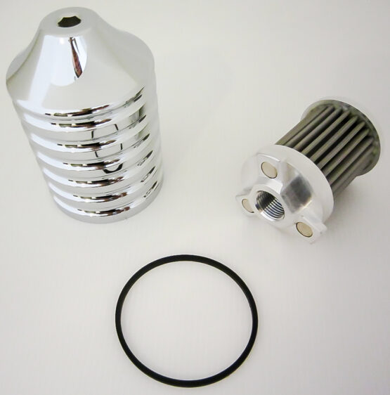HardDrive Billet Reusable Oil Filter Chrome For Harley Davidson Models