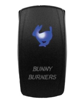 Lighted Switch Bunny Burner On/Off Blue
