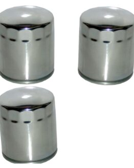 HF174C Oil Filter - Chrome - 3 Pack
