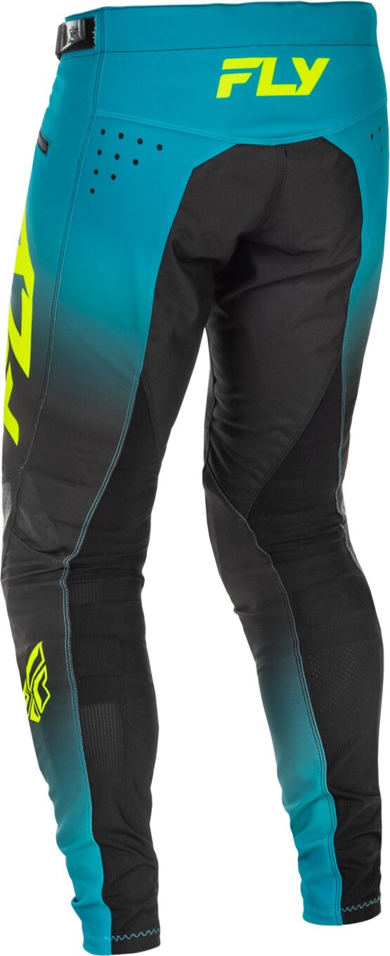 Fly Racing Youth Rayce Bicycle Pants Teal/Black/Lime 24 - Image 3