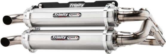 Stage 5 Full Exhaust - Brushed Mufflers - Image 2