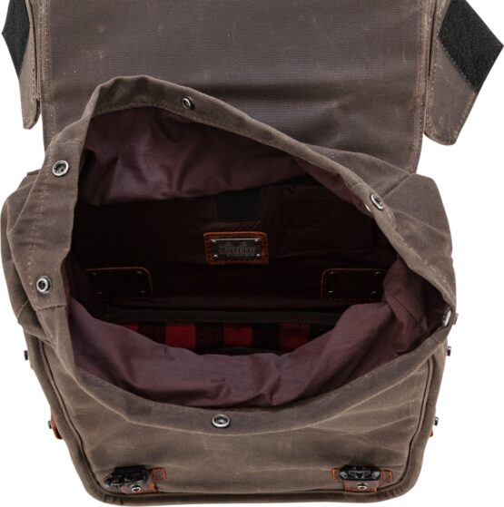 Burly Brand Voyager Throw Over Saddlebags Dark Oak - Image 2