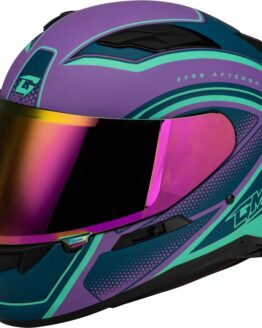 GMAX FF-98 Aftershock Helmet Matte Purple/Blue XS