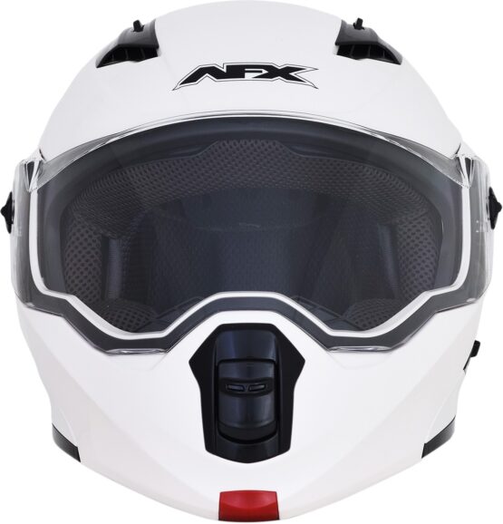 FX-111 Modular Street Helmet White Medium - Image 3