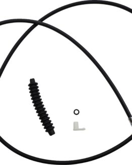 Drag Specialties Black Vinyl Clutch Cable Standard Harley XL1200 For XL1200NS XL1200V XLCP