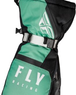 Fly Racing Cascade Mittens Black/Mint XL