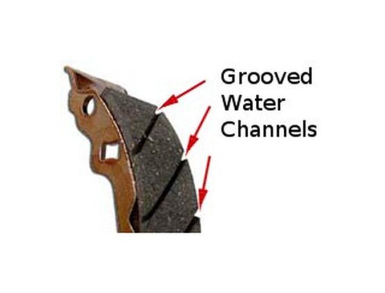 EBC 626G Grooved Organic Brake Shoes For 85-25 Suzuki - Image 2