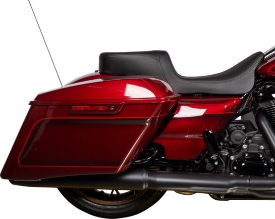 Drag Specialties Performance Predator 2-Up Seat Harley Touring - Image 2