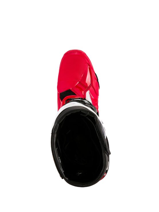 Alpinestars Tech 10 Enduro Boots Bright Red/Black/White US 14 - Image 4
